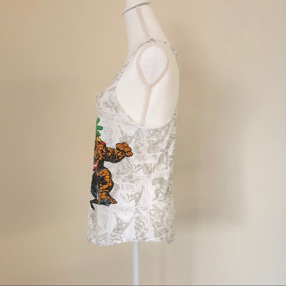 Marvel Comic Racerback Tank Top - Picture 2 of 6